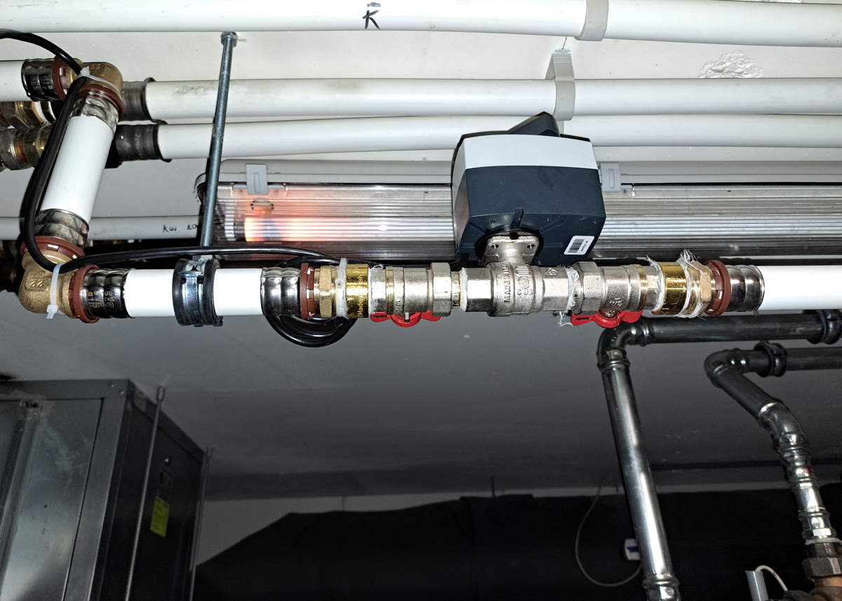 Klep t.b.v. warm water vervangen bij Miru Sushi Oss